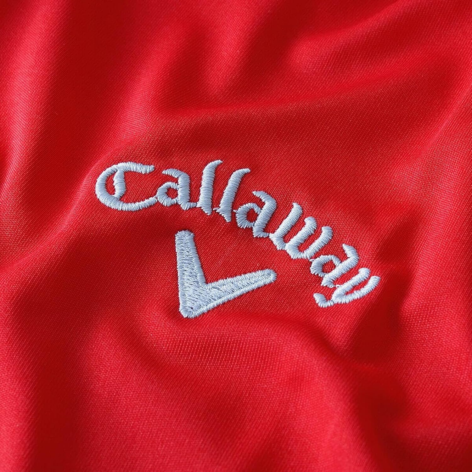 Callaway Golf Mens 2024 Swingtech Solid Stretch Moisture Wicking Polo Shirt