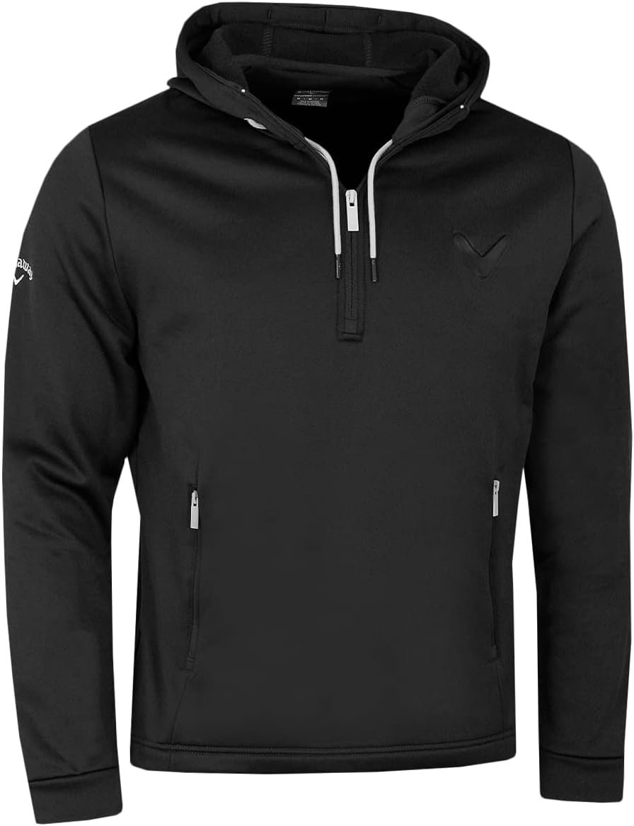 Callaway Golf Mens Aquapel SwingTech Thermal 1/2 Zip Hoody