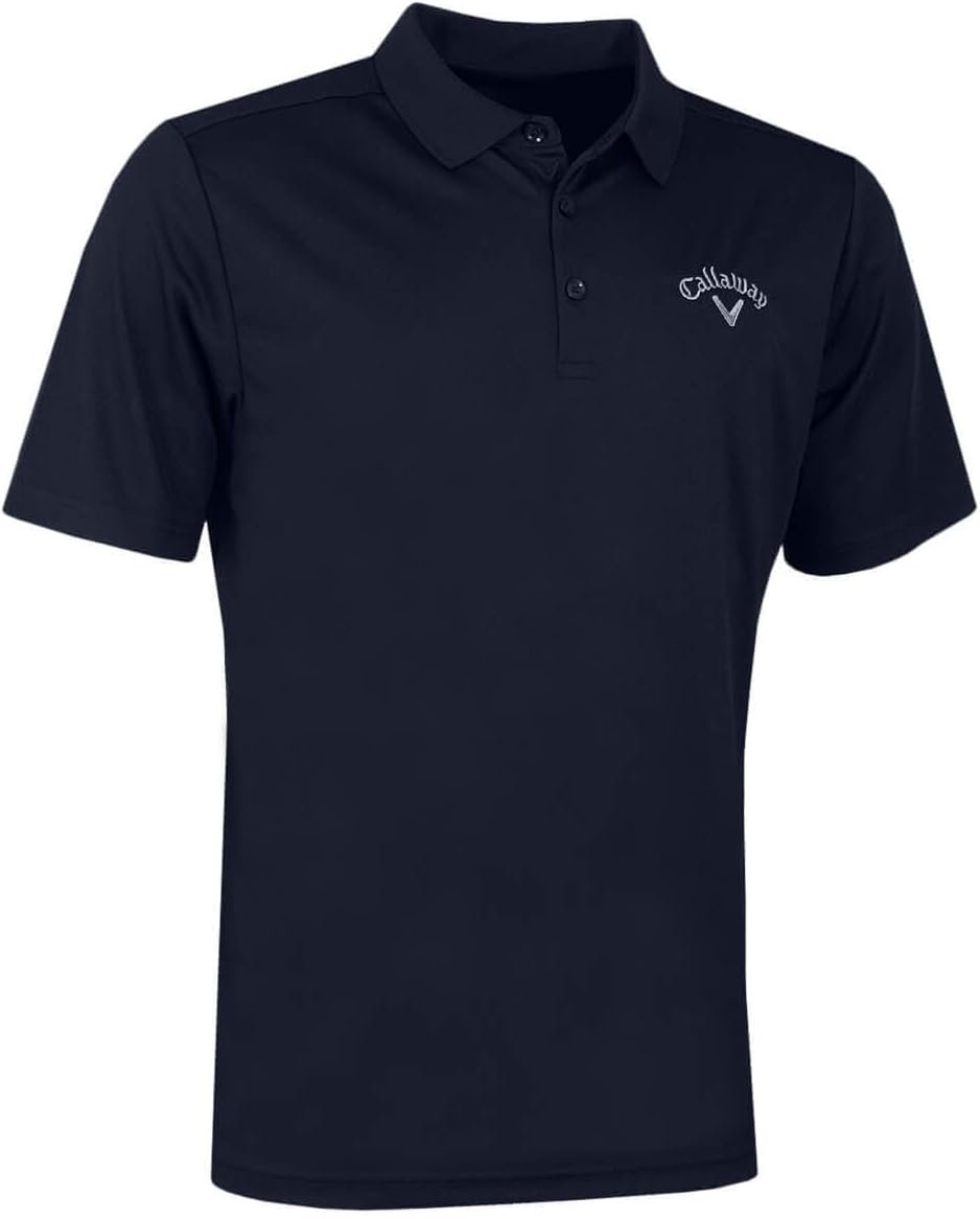 Callaway Golf Mens Tournament LC Logo Polo Shirt