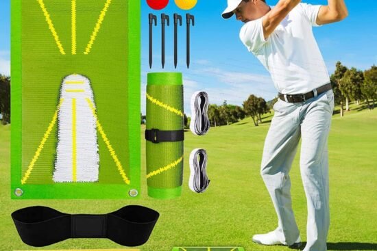 golf training mat for swing detection batting analysis swing path and correct hitting posture golf practice mat golf div