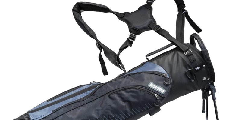 longridge 7 tri lite carry golf bag blksilver