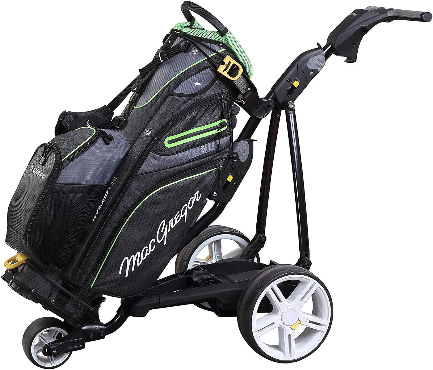 MacGregor Golf MACBAG146 Mactec HYBRID 14 Golf Club Stand Carry Trolley Bag