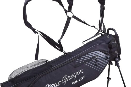 macgregor golf mactec 40 golf club flip stand bag 65 black