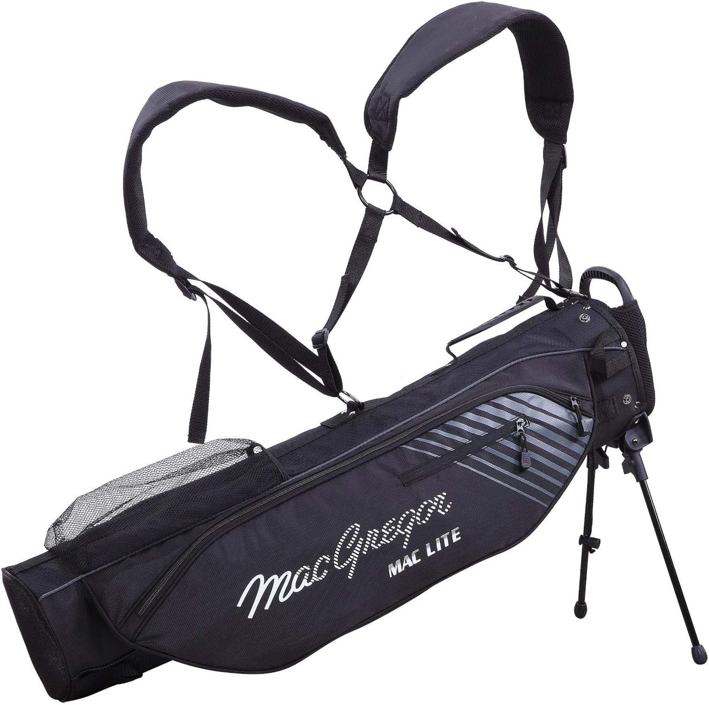 macgregor golf mactec 40 golf club flip stand bag 65 black