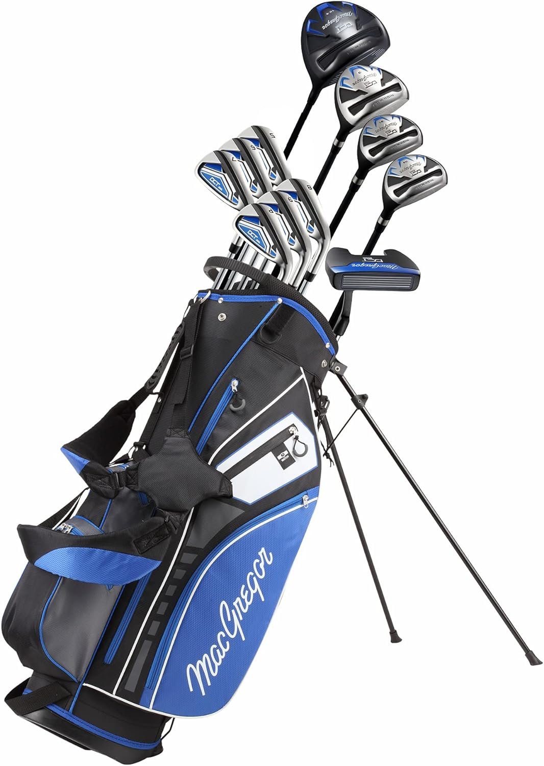 MacGregor Golf Mens/Womens DCT3000 Set  Golf Bag Golf Club Package Set