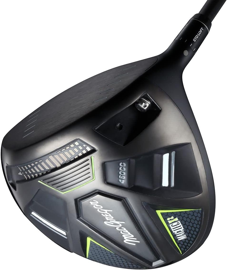 MACGREGOR MACTEC X2 ADJUSTABLE DRIVER, Black