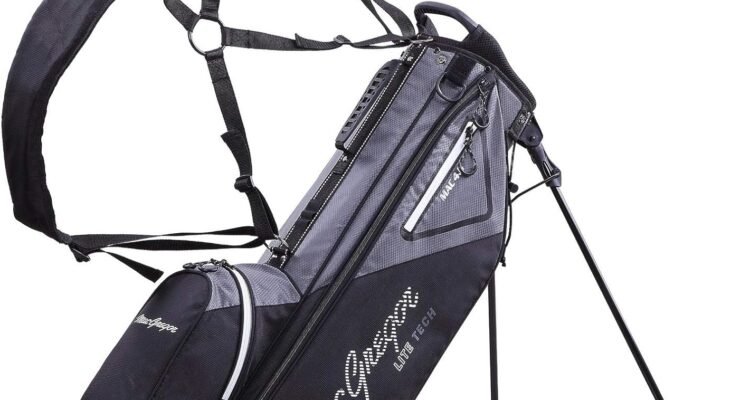 macgregor mens mactec 40 golf club sunday bag 7 inch sunday bag