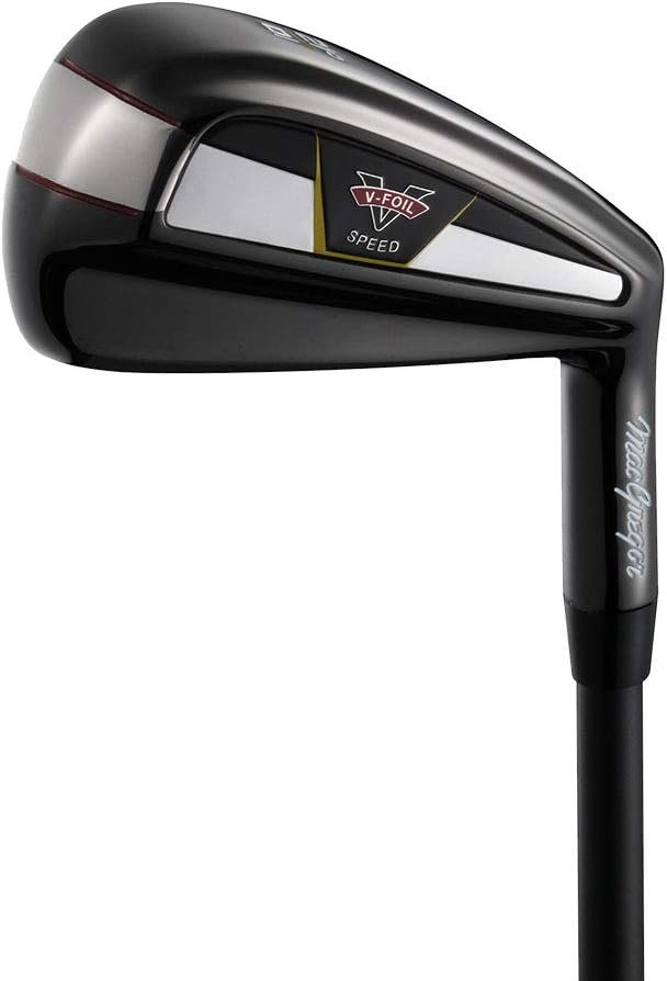 MacGregor Mens V Foil Speed Driving Iron Golf Club, Black, Regular Shaft