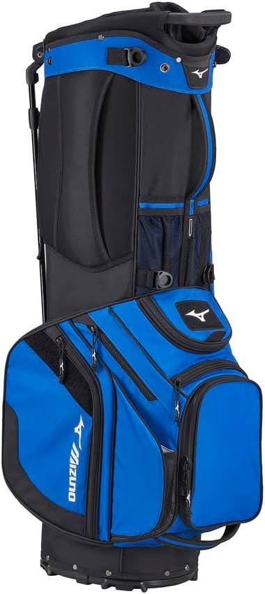 Mizuno BR-DX 14-Way Hybrid Golf Stand Bag | 14 Way Top Cuff | Full Length Dividers| Dual Shoulder Straps | Full Length Stand Legs | Large Insulated Cooler