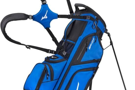 mizuno br dx 14 way hybrid golf stand bag 14 way top cuff full length dividers dual shoulder straps full length stand le