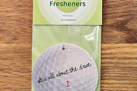 product review funny golf markers vs emoji golf balls vs golf air freshener vs golf club cleaning kit