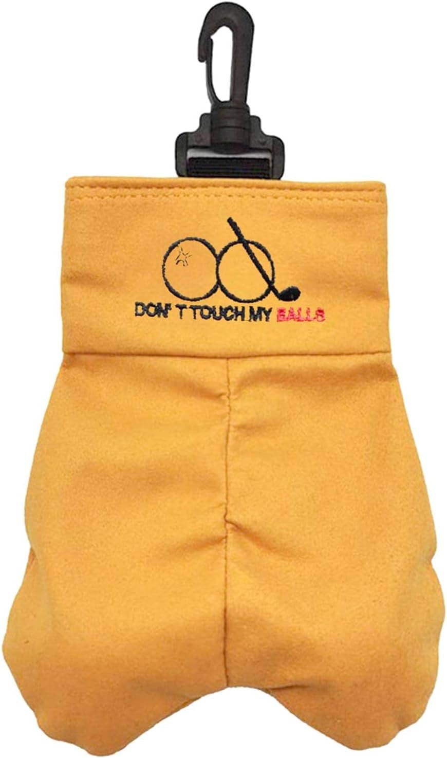 TSLBW Golf Ball Storage Bag Golf Tee Pouch Portable Golf Ball Carrier Pocket Holder Bag with Hanging Clip Buckle Carrier Pouch Waist Belt Bag for Sports Golfing Accessories