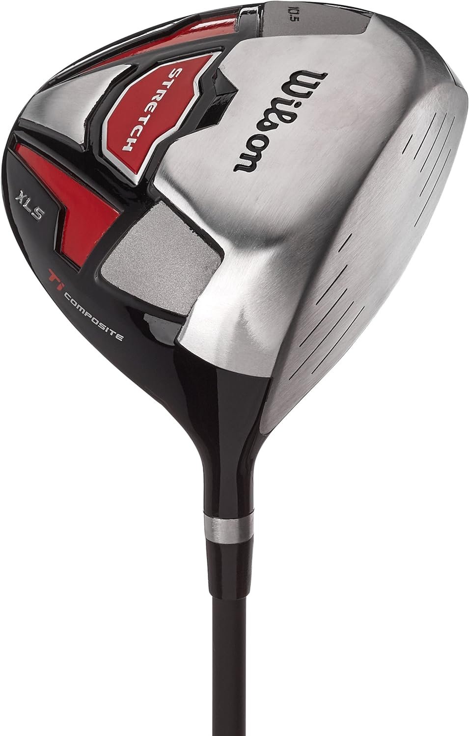 Wilson Mens Stretch Golf Club 10-Club Set with Stand Bag