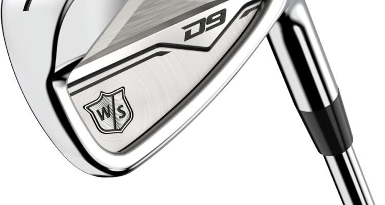 wilson staff golf club iron set d9 forged forged steel shaft