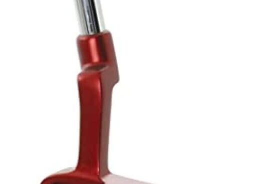 ben sayers unisexs xf nb4 mrh putter golf club red 34 inch top cuff