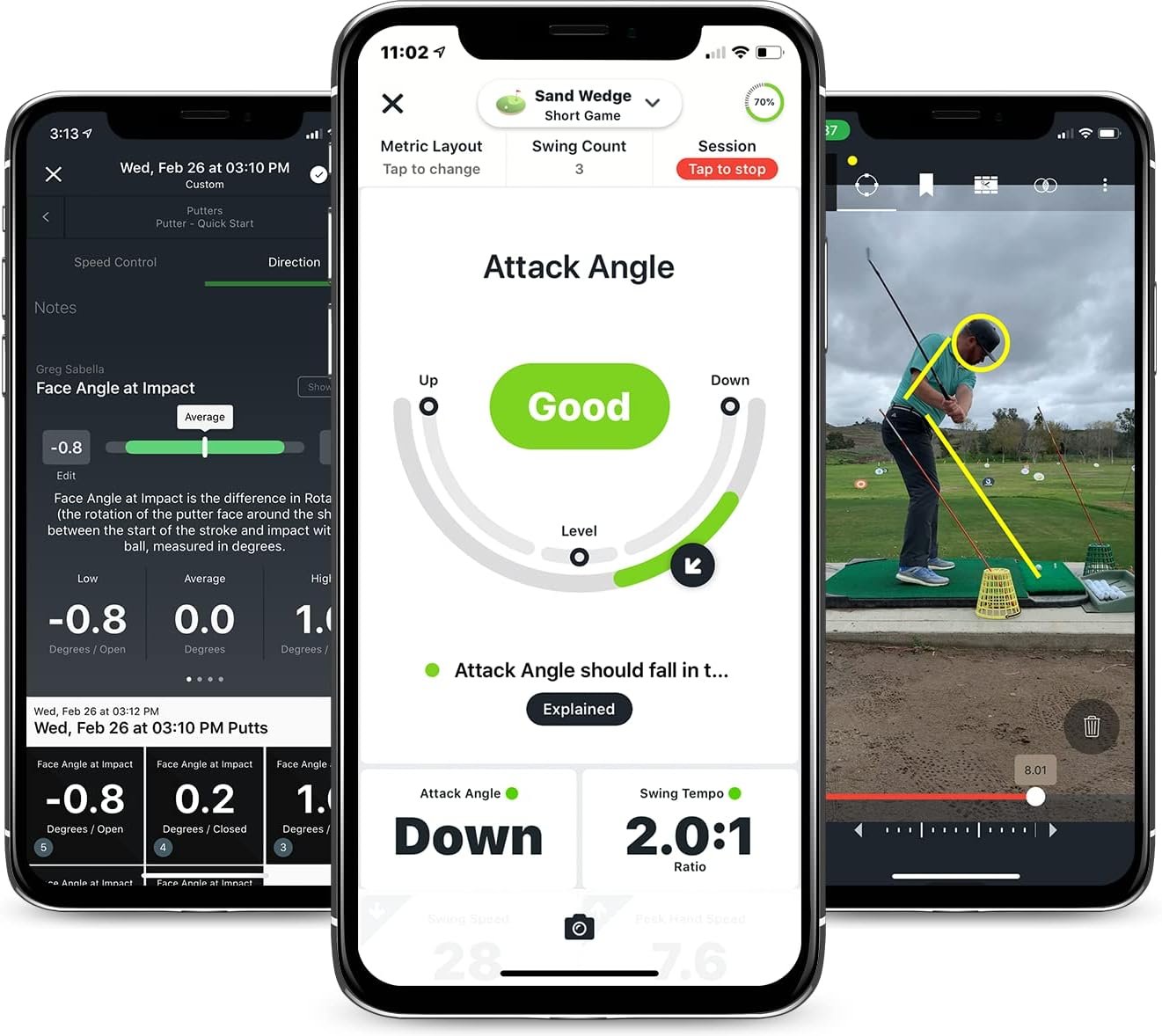 Blast Golf - Complete Swing and Stroke Analyser, Gen 3 Sensor