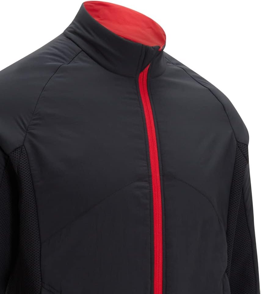 Callaway Golf Mens Primaloft Mixed Media Water Resistant SwingTech Golf Jacket