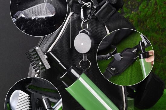 comparing 5 golf cleaning accessories kits