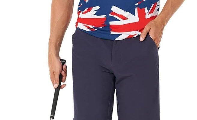 comparing golf polo shirts exploding joke golf balls and tee time mugs