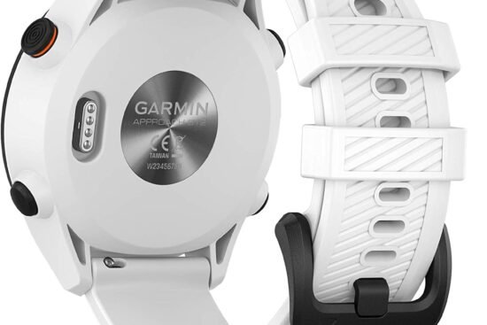 garmin approach s12 gps golf watch granite blue 3