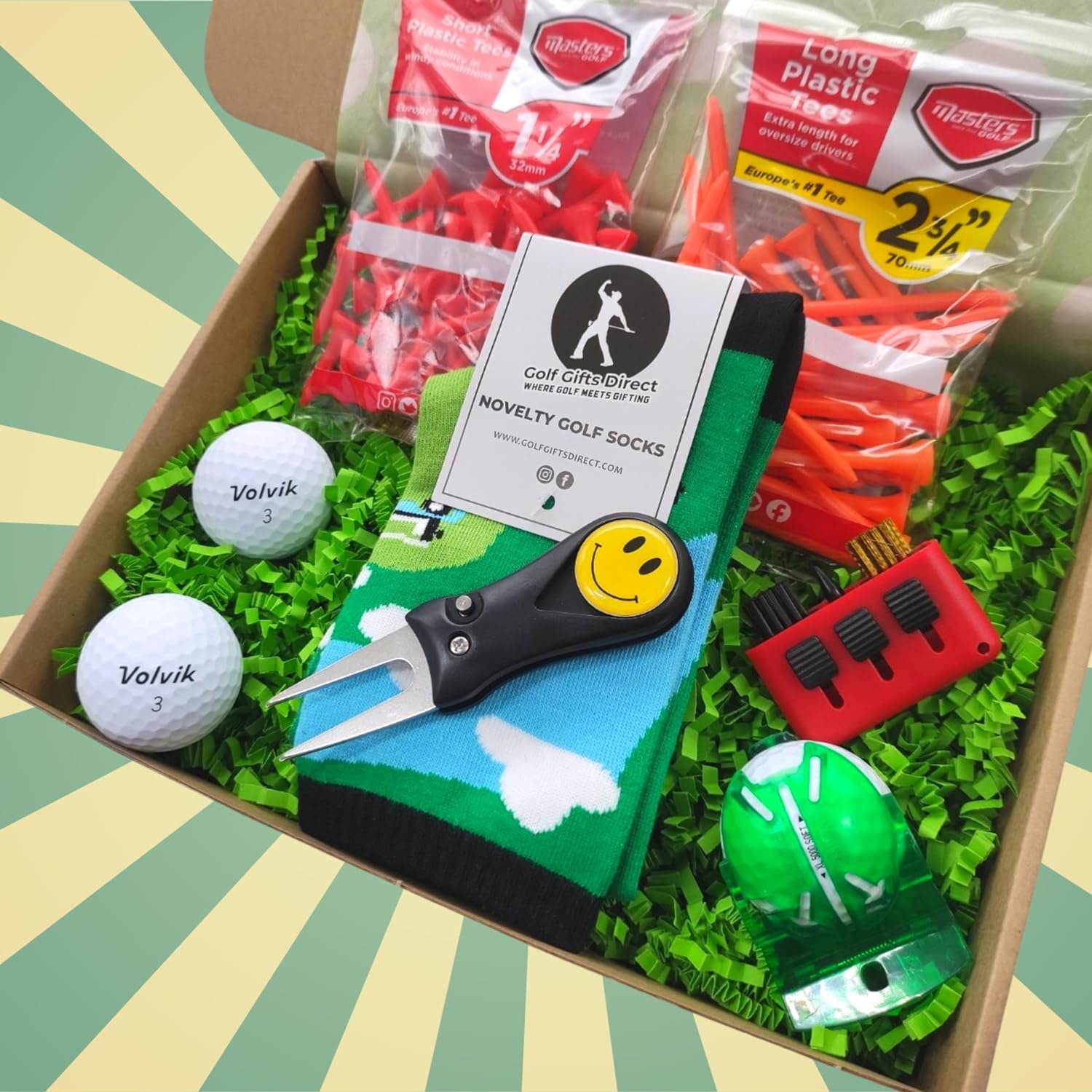 golf gift comparison all rounder box vs silentcare set vs solo pro socks