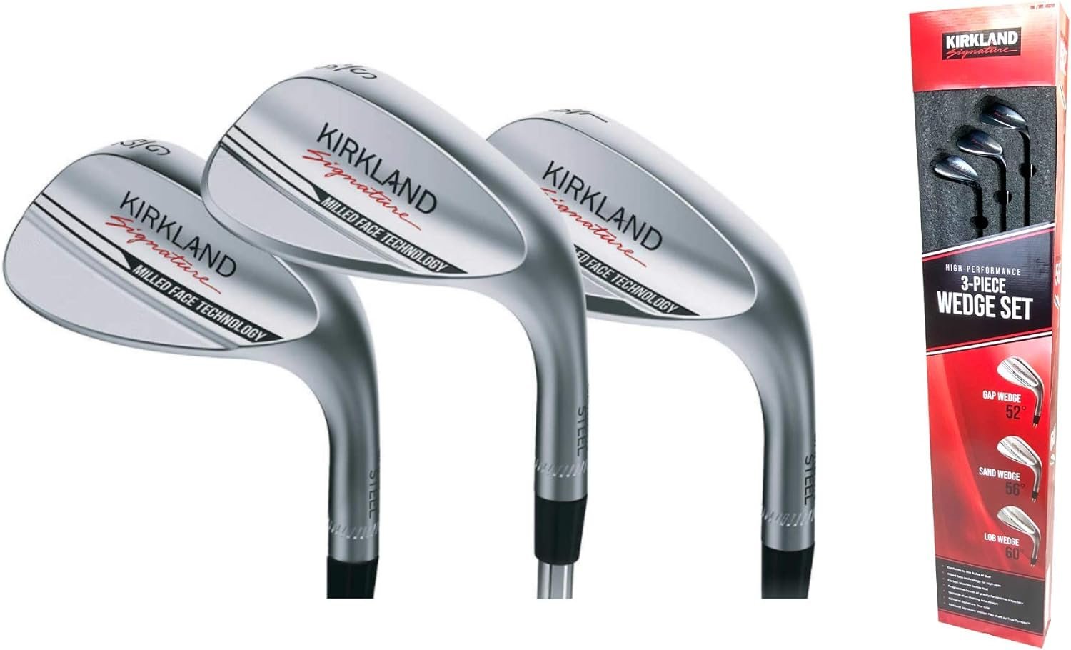 KIRKLAND SIGNATURE 3 Piece Golf Wedge Set Right Handed