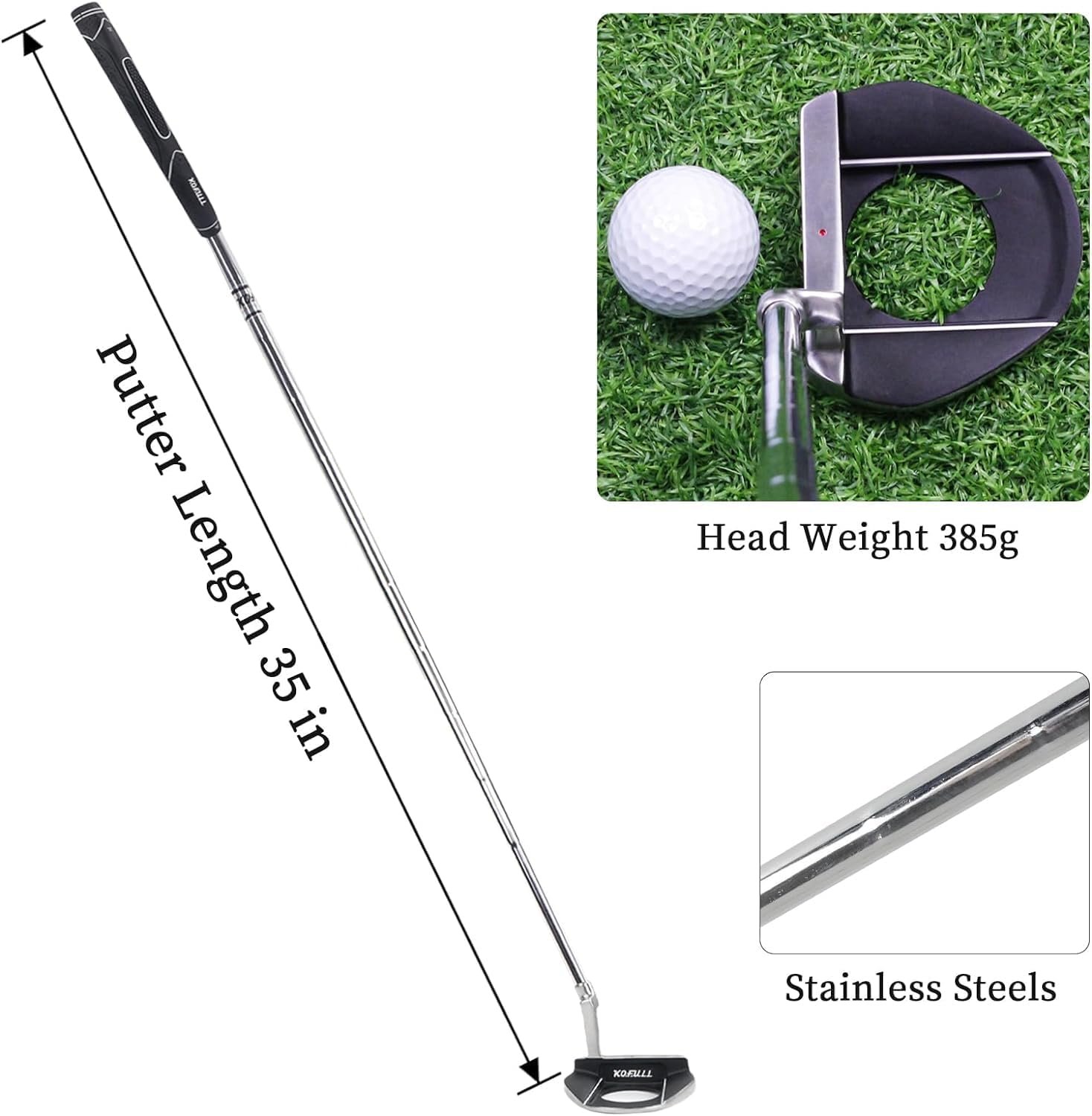 KOFULL Golf Putter for Men 34 inches