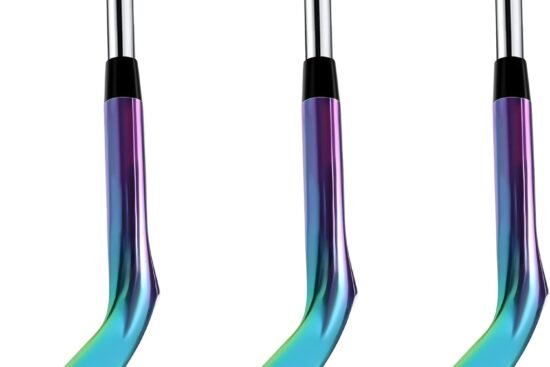 lazrus premium forged golf wedge set for men 52 56 60 degree golf wedges milled face for more spin great golf gift 4
