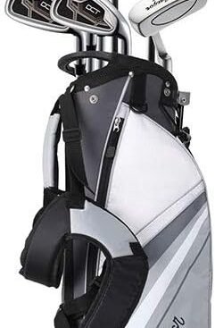 macgregor boys dct3000 junior kids premium golf set golf club bag package set greyblack right hand boys right hand