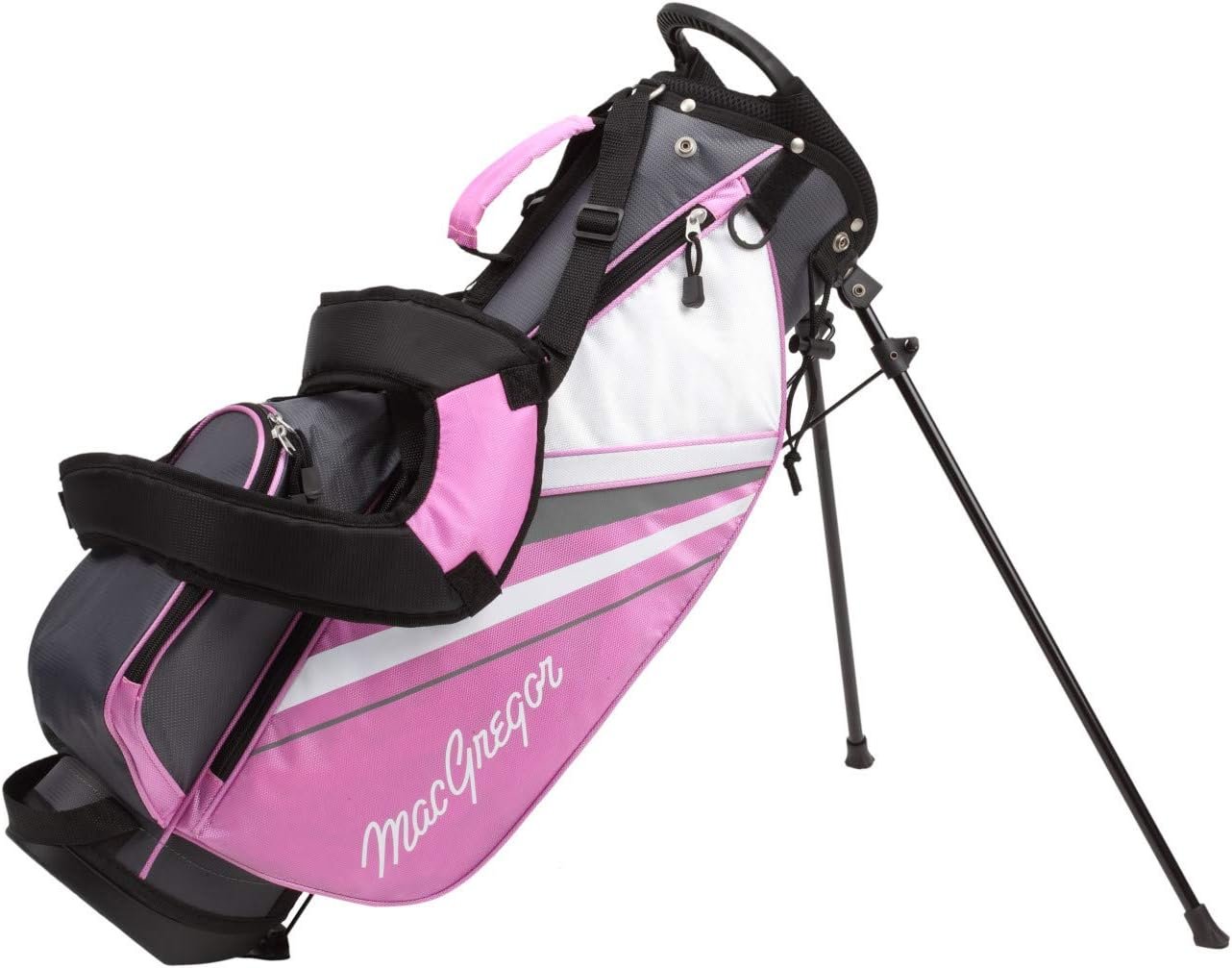 MacGregor Golf DCT3000 Boys Girls Junior Kids Childrens Golf Club Package Set with Golf Club Carry Bag