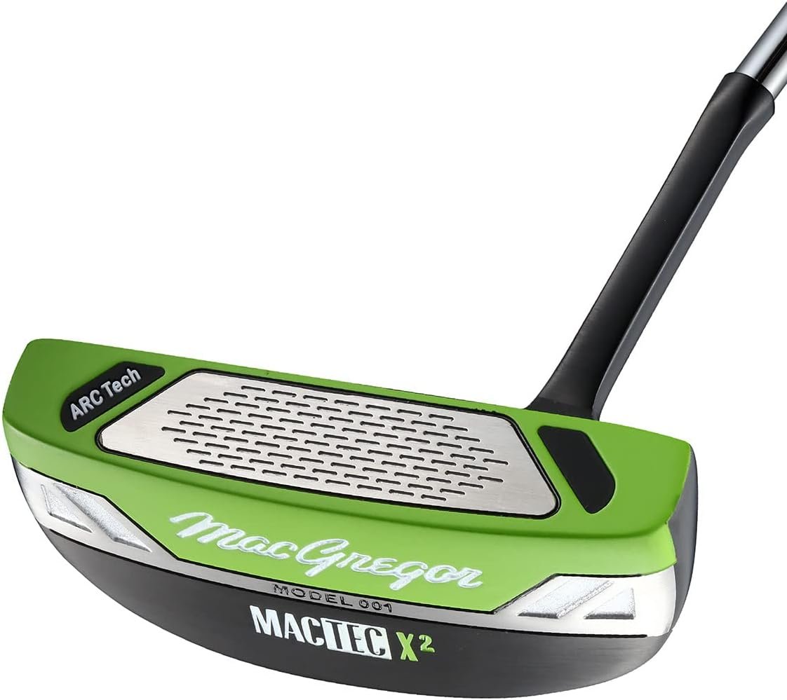 macgregor golf mactec x2 putter model 1 blackgreen