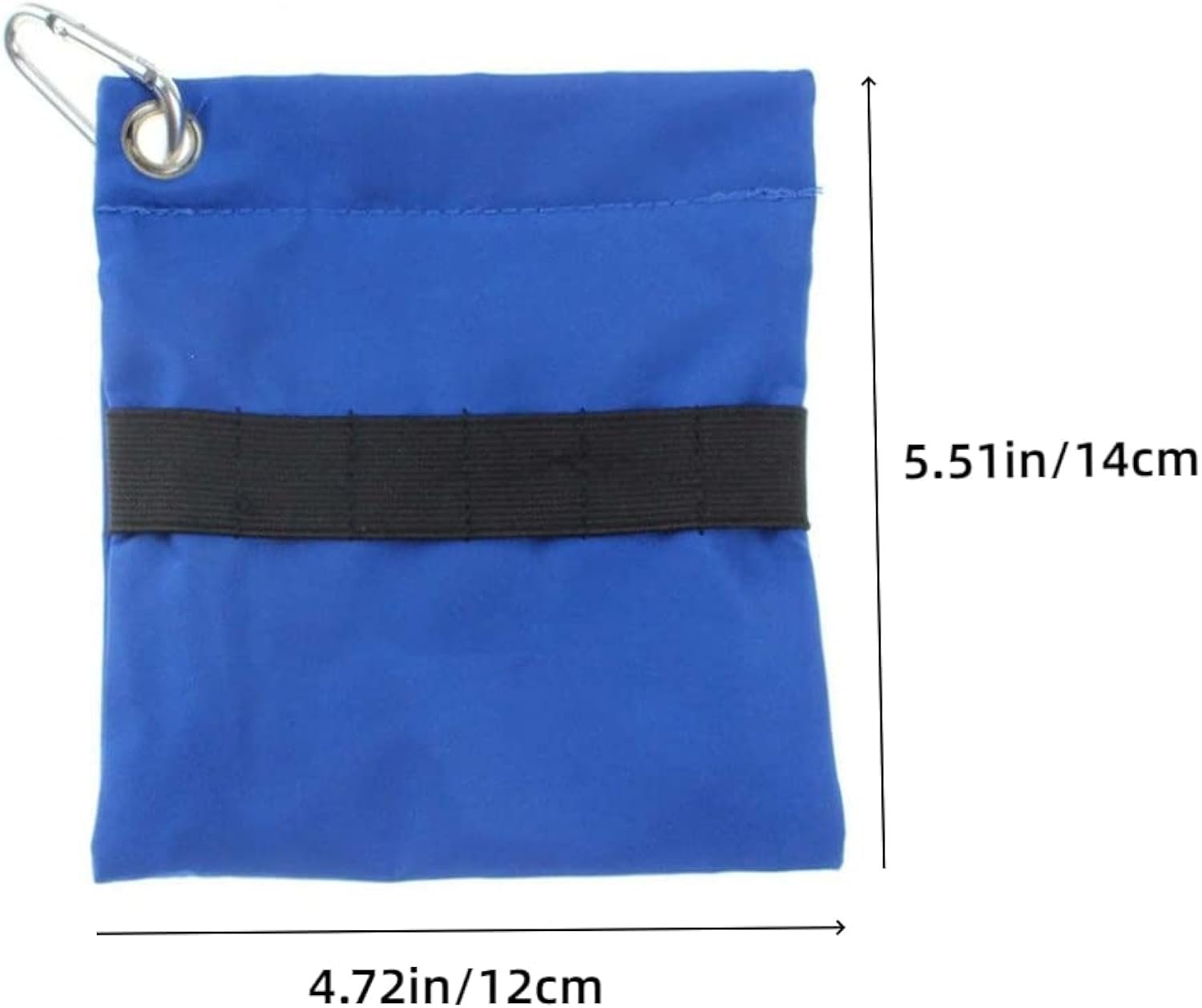 MANXIYECHEN Golf Tees Bag Holder Pouch Storage Bag Zippered Golf Tee Ball Bag Holder Golfing Accessories