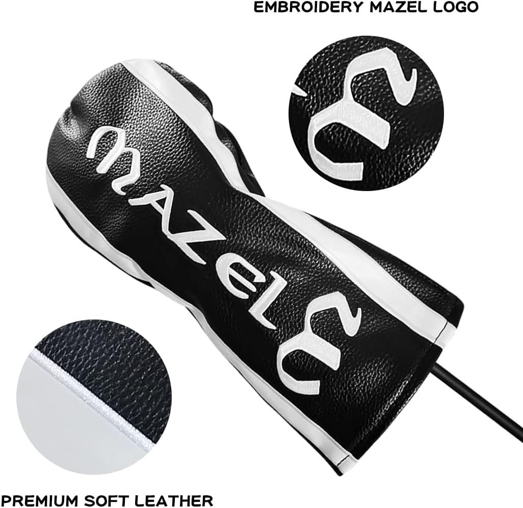MAZEL Titanium Golf Driver for Men,Driver Golf Clubs with Driver Covers Right Handed,460CC