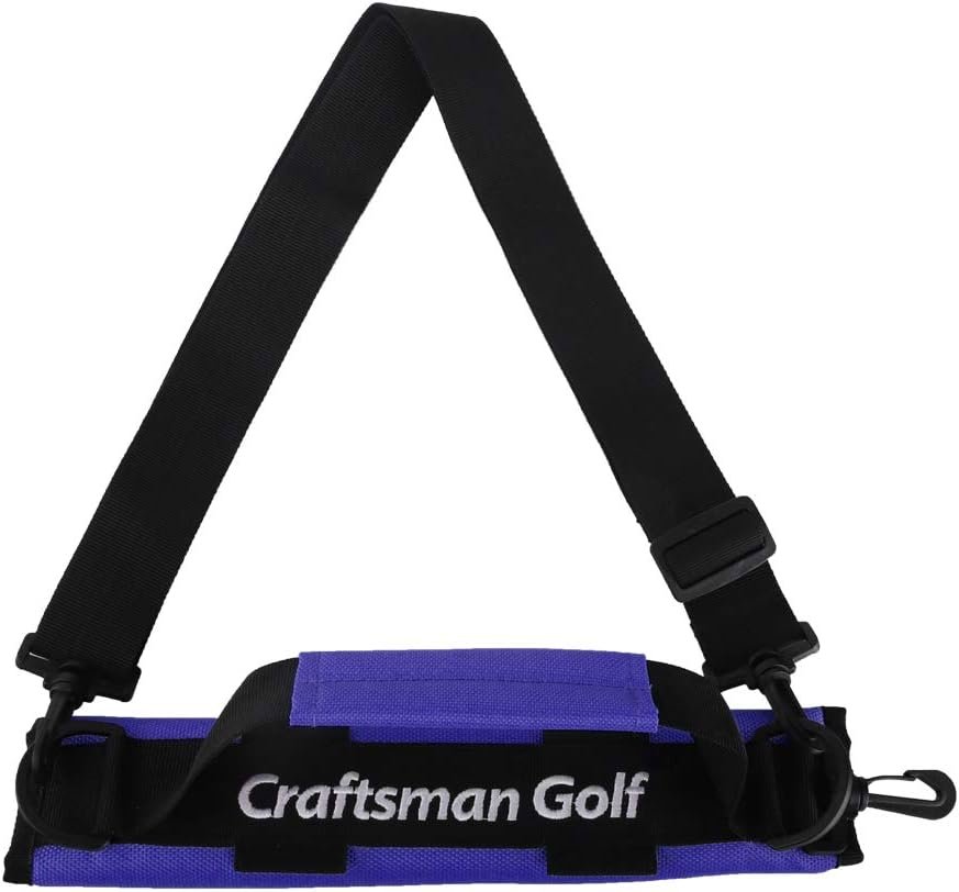 Portable Mini Carry Bag Shoulder Sleeve Bag Ideal for Golf Course Golf Bag Carry Strap