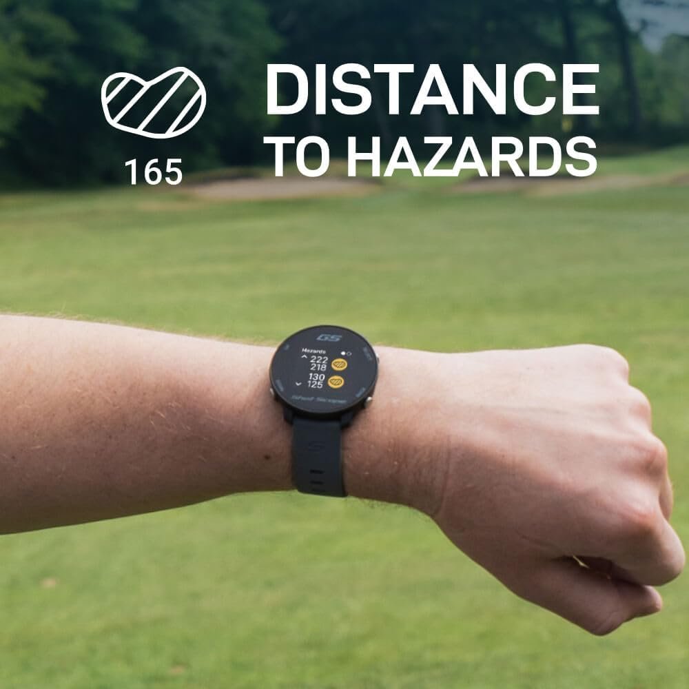 shot scope g5 golf gps watch black 1