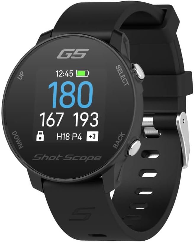 Shot Scope G5 Golf GPS Watch (Black)