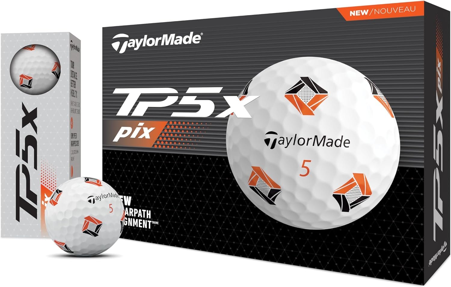 TaylorMade TP5  TP5x Golf Balls