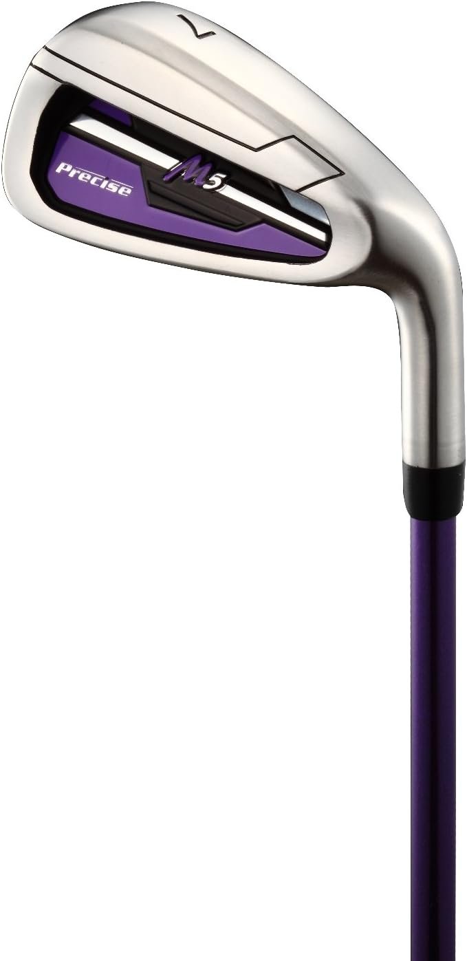 top line ladies purple left handed m5 golf club set 3