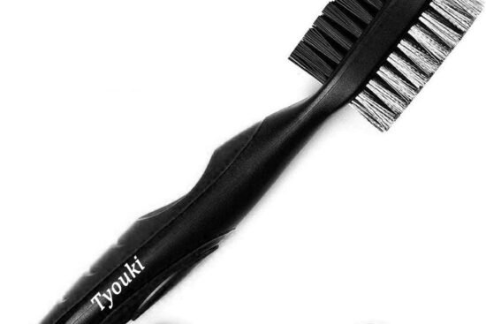 tyouki golf brush with groove cleaner nylon steel golf club brush portable golf clean tool with adjustable aluminum cara