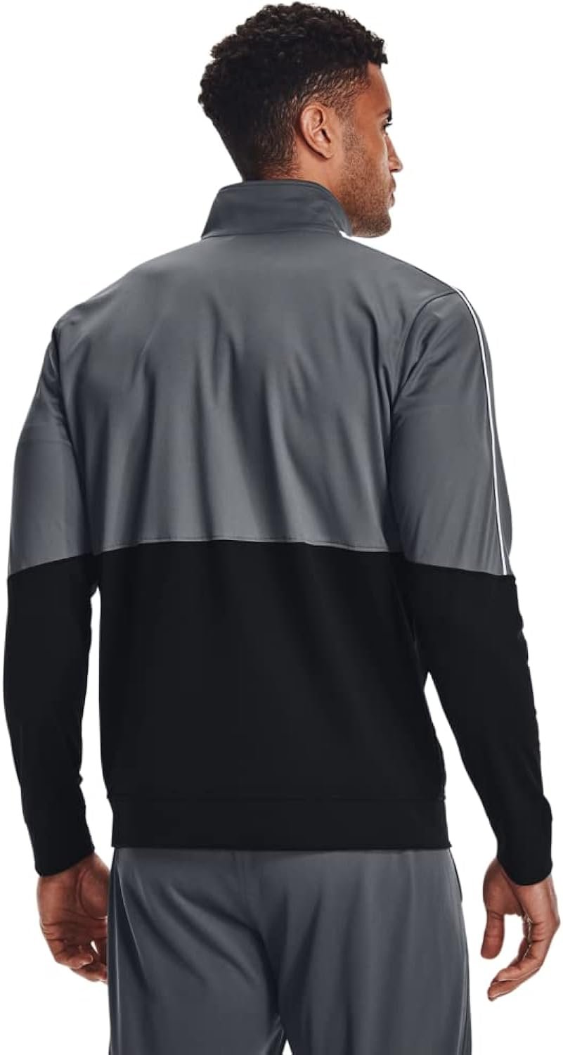 under armour mens pique moisture wicking quick drying track jacket 1