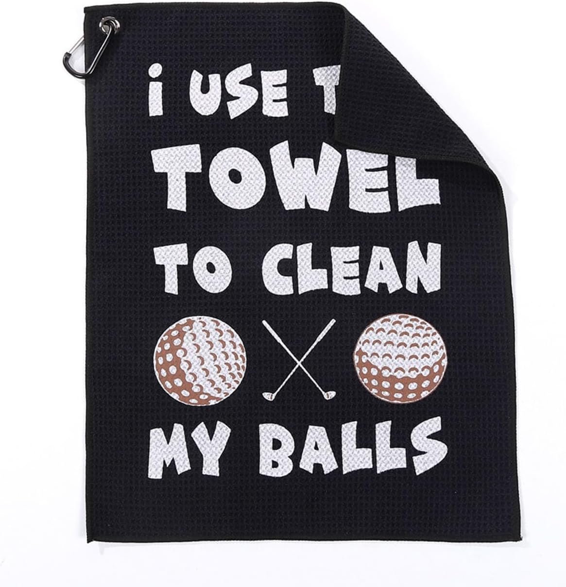 VDFJEK Golf Towel, Golf Accessories, Golf Accessories for Men, Funny Golf Gifts for Men, Funny Golf Gifts, Personalised Golf Towel, Novelty Golf Gifts for Golf Courses and Any Golf Activities