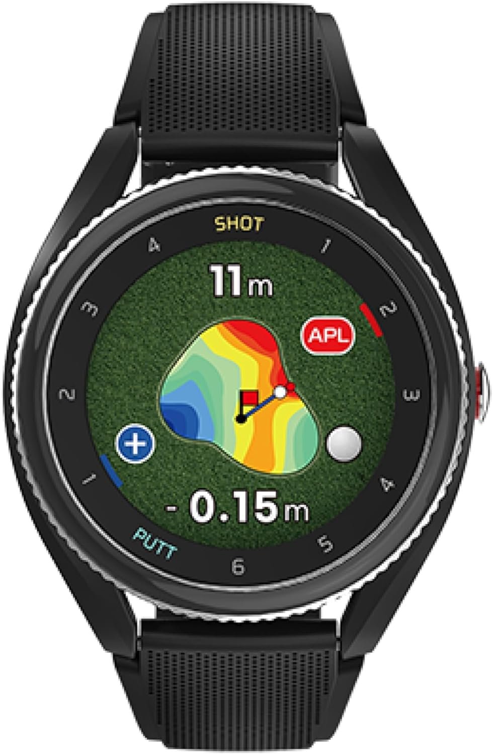 Voice Caddie T9 GOLF GPS WATCH - BLACK