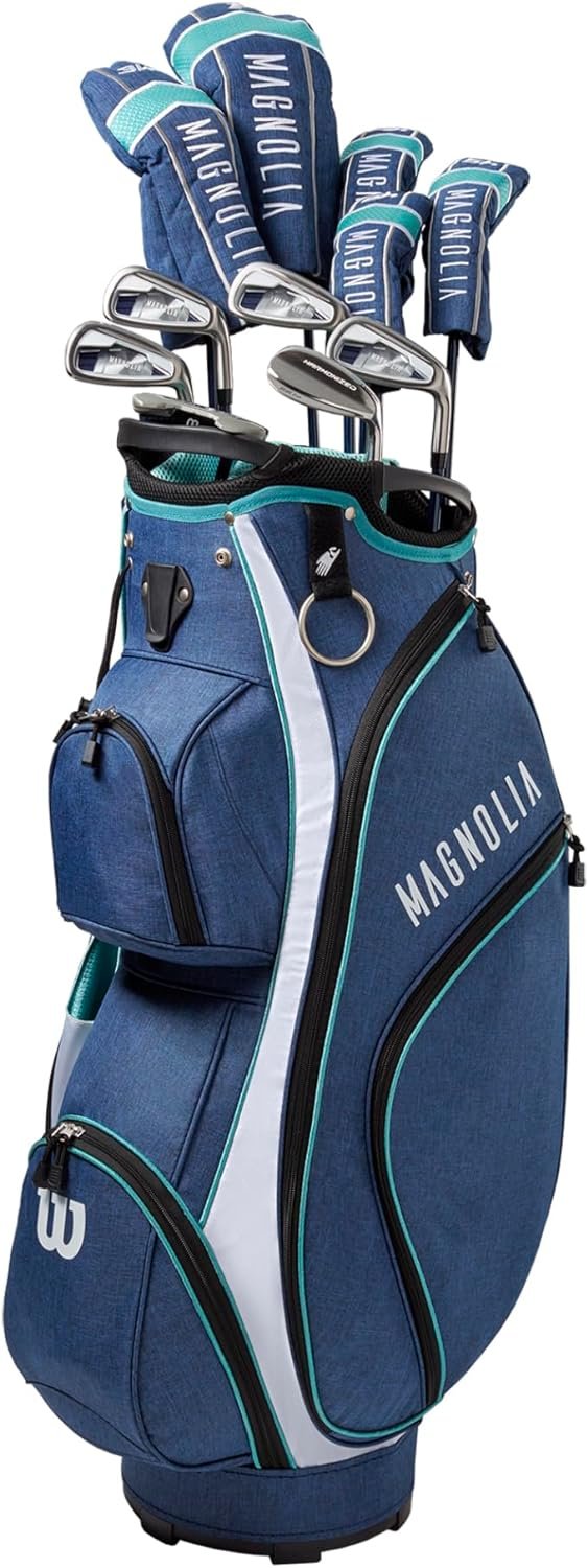 wilson magnolia package golf complete set ladies navy 3