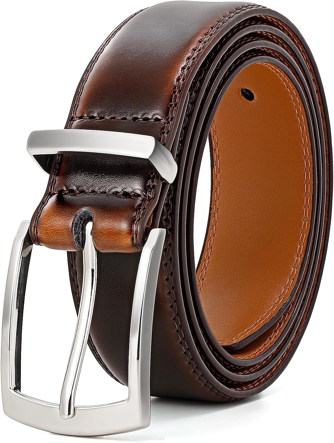 BELTROAD Mens Dress Belt Leather Belts for Men Jeans Business Casual Golf Mens Classic Leather Belt Birthday Gifts