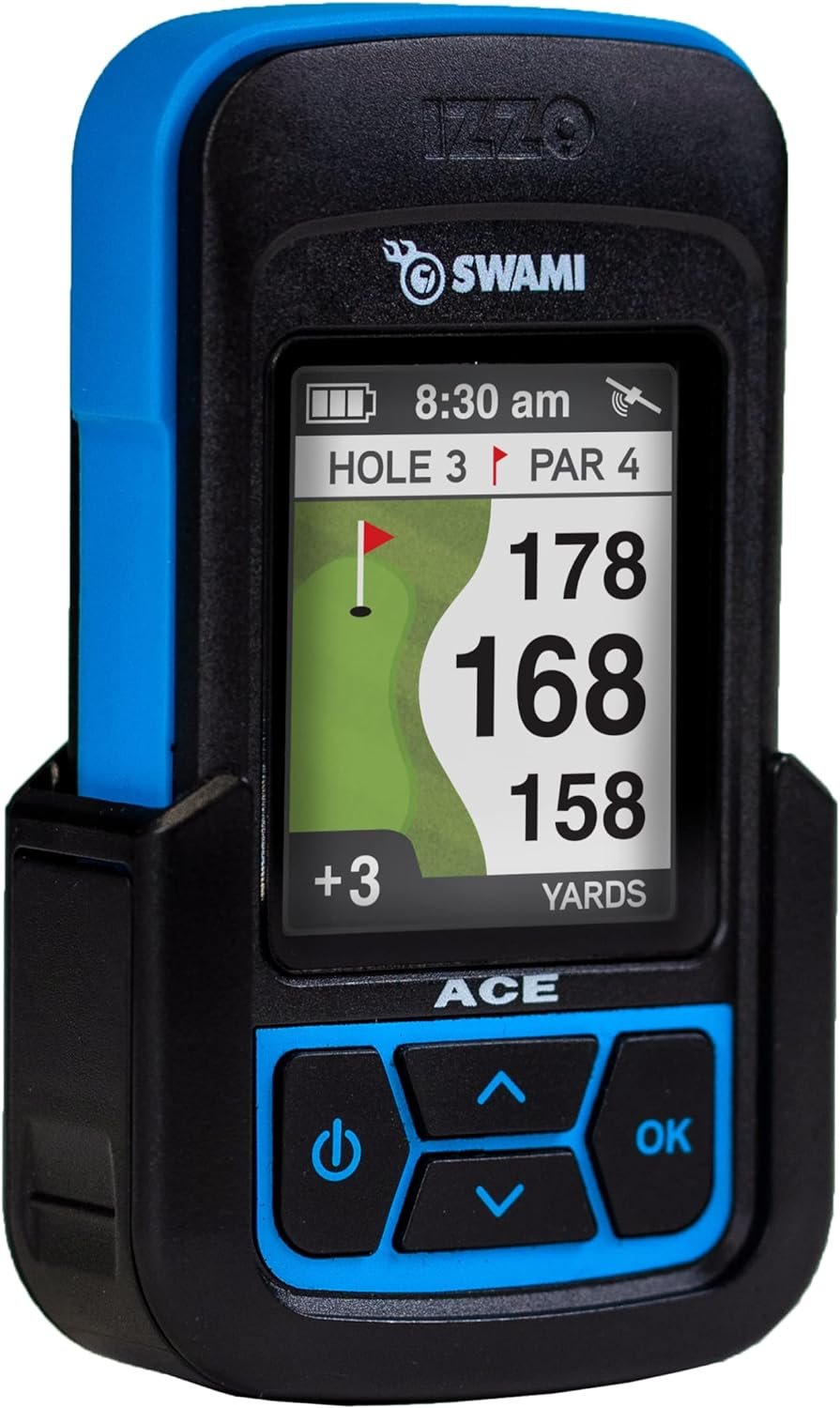 IZZO Golf Swami Ace Handheld Golf GPS Rangefinder