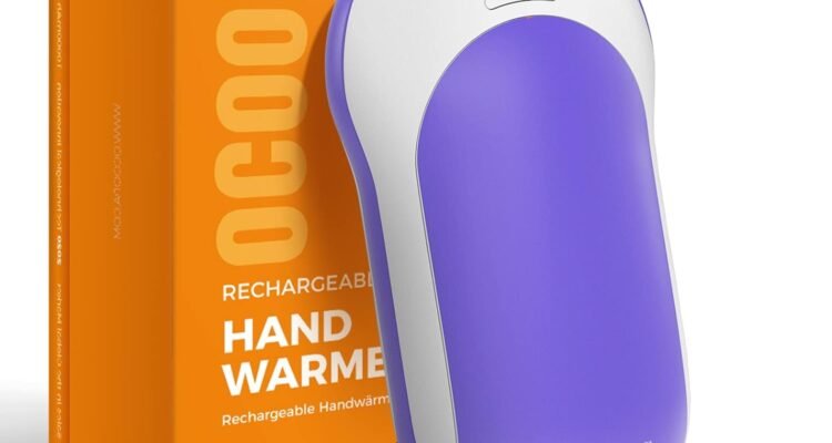 ocoopa quick charge hand warmers power delivery 10000 mah usb c electric hand warmer rechargeable power bank 15hrs long