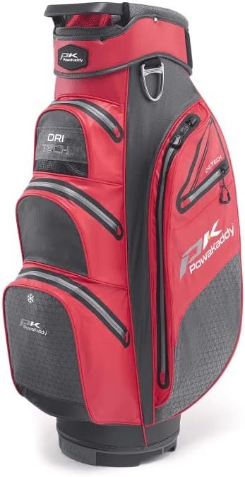 Powakaddy Unisex Dri-Tech Waterproof Seam Sealed Lightweight Golf Cart Bag