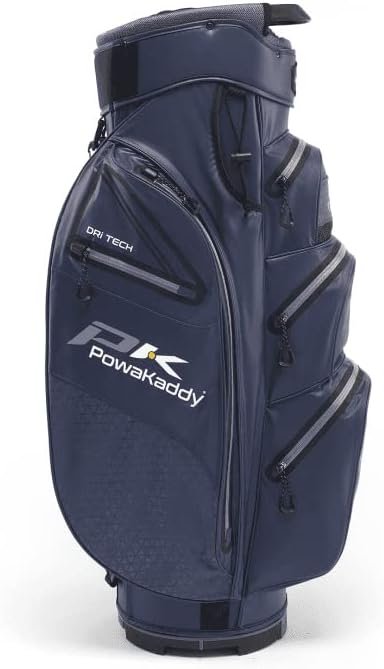 Powakaddy Unisex Dri-Tech Waterproof Seam Sealed Lightweight Golf Cart Bag