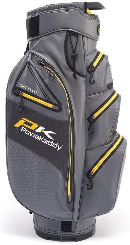 Powakaddy Unisex Dri-Tech Waterproof Seam Sealed Lightweight Golf Cart Bag