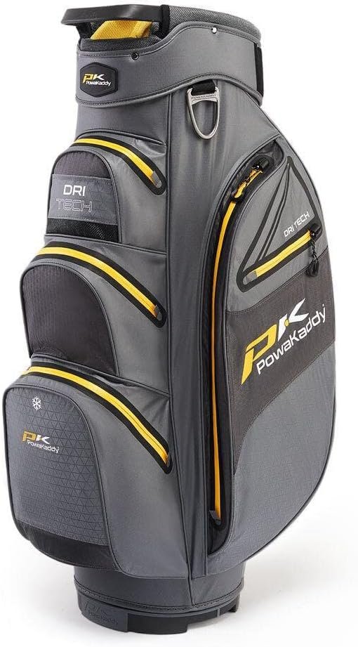 Powakaddy Unisex Dri-Tech Waterproof Seam Sealed Lightweight Golf Cart Bag